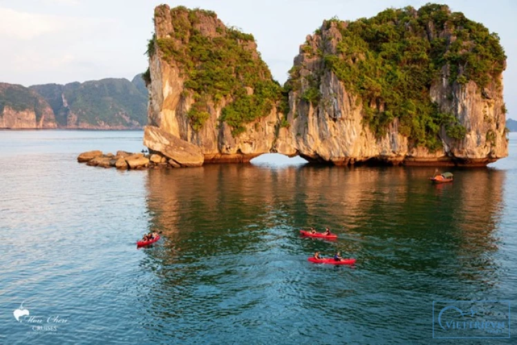 Wonder Bay Luxury Cruise Halong Bay 1 Day Trip image 3