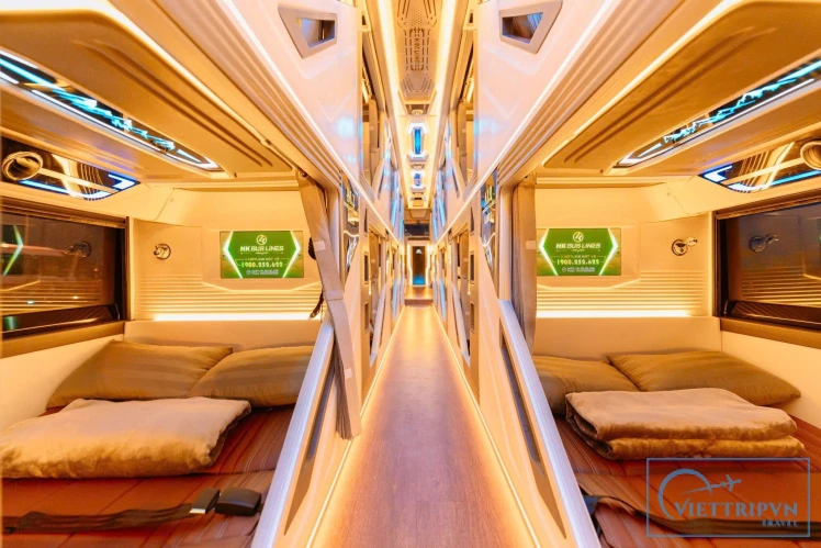 HK Open Tour: Hanoi to Da Nang VIP Cabin Bus image 8