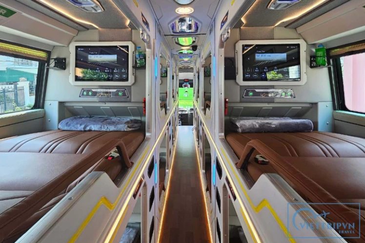 HK Open Tour: Sapa to Dong Hoi (Quang Binh) VIP Cabin Bus image 0