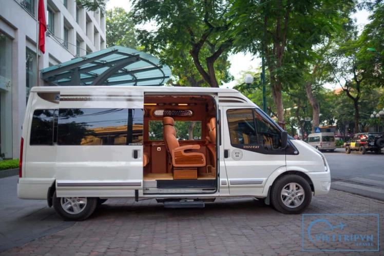 Halong to Hanoi luxury limousine van