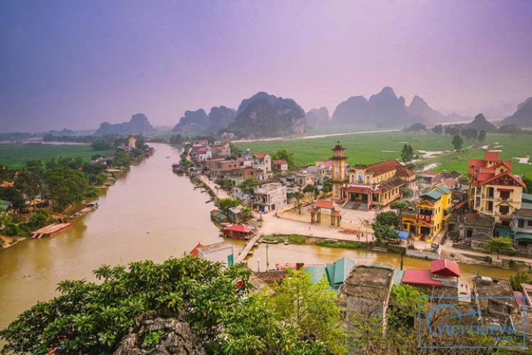 Van Long- Kenh ga floating village day tour image 1